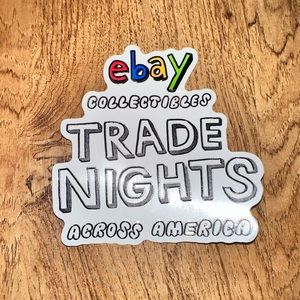eBay Collectible Trade Night Sticker